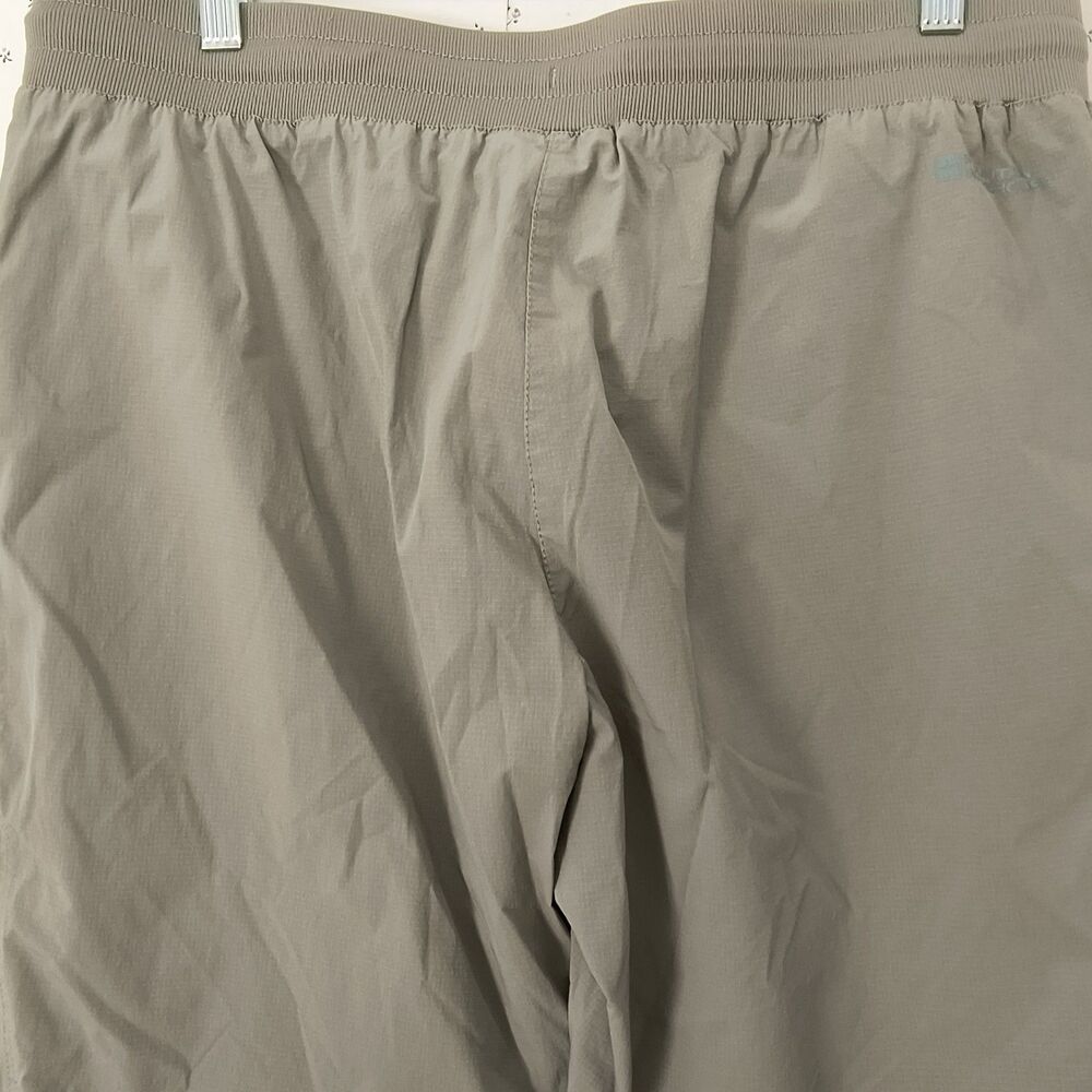 Mountain Hardwear Hiking Pants Womens 12 Olive Green Zip Off Convertible Stretch - Picture 11 of 16